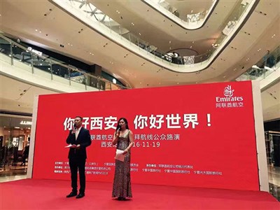 阿联酋航空公司银川—迪拜航线旅游推介会