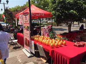 云三七路演南通站现场搭建